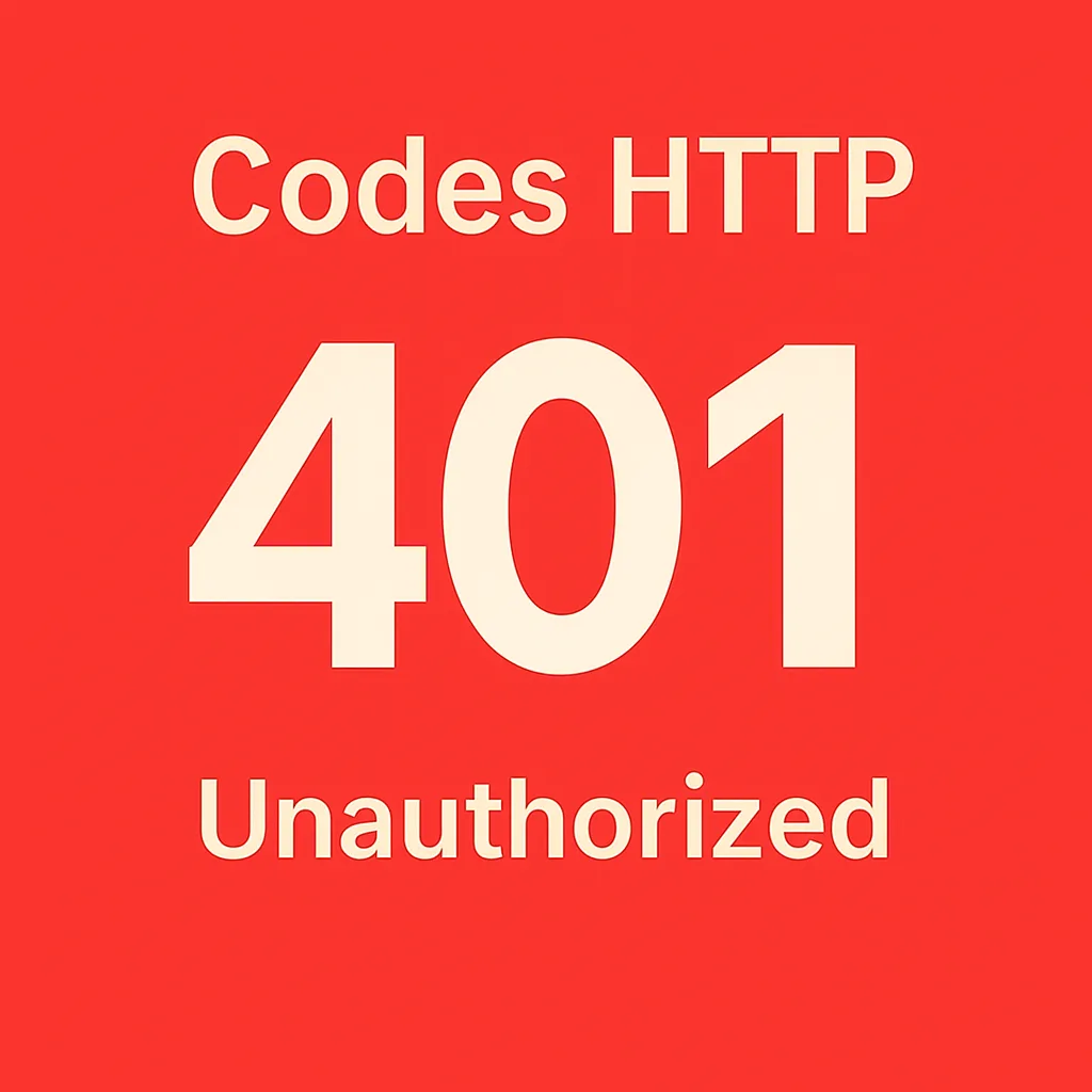 Code HTTP 401 : unauthorized et authentification